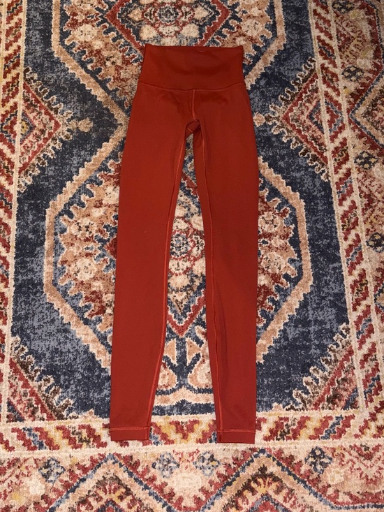 lululemon athletica Pants - Women’s Lululemon Size 2 Burnt Orange 28” Leggings